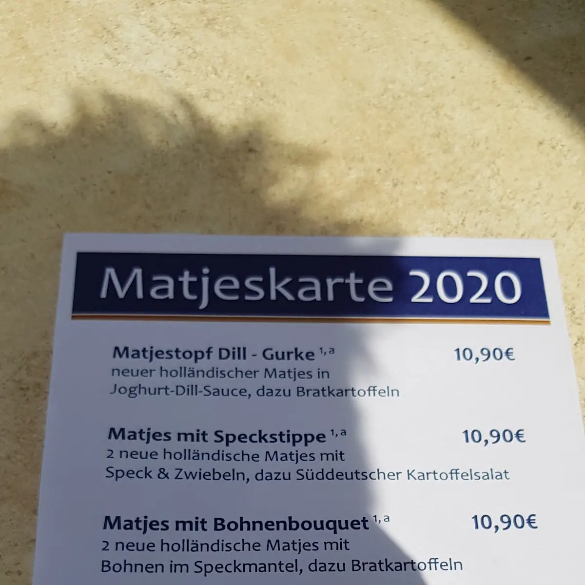 Speisekarte photo 2