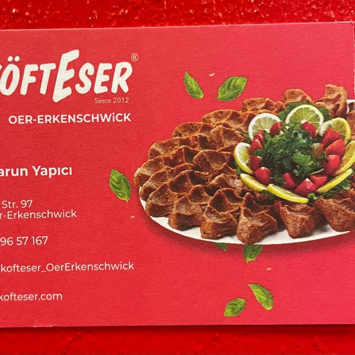 Speisekarte photo 1