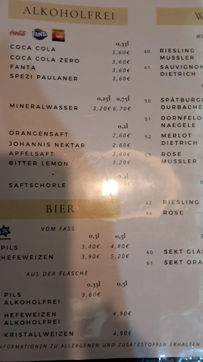 Speisekarte photo 8