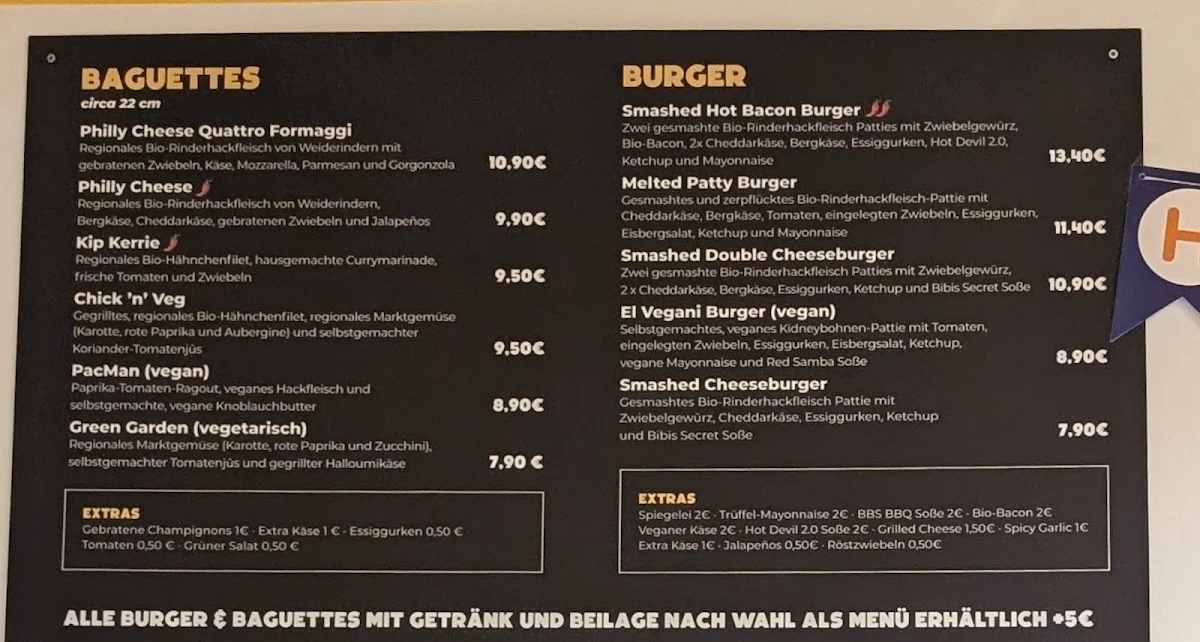 Speisekarte photo 2