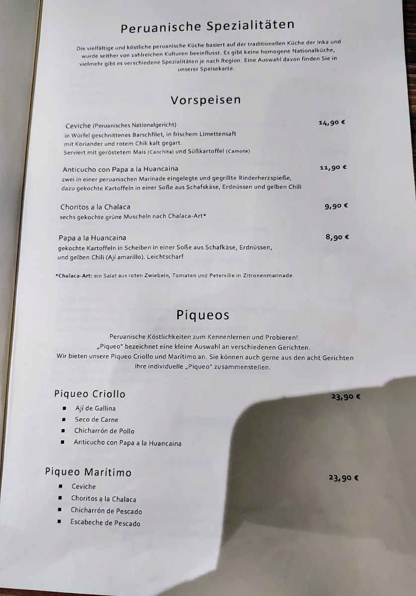 Speisekarte photo 1