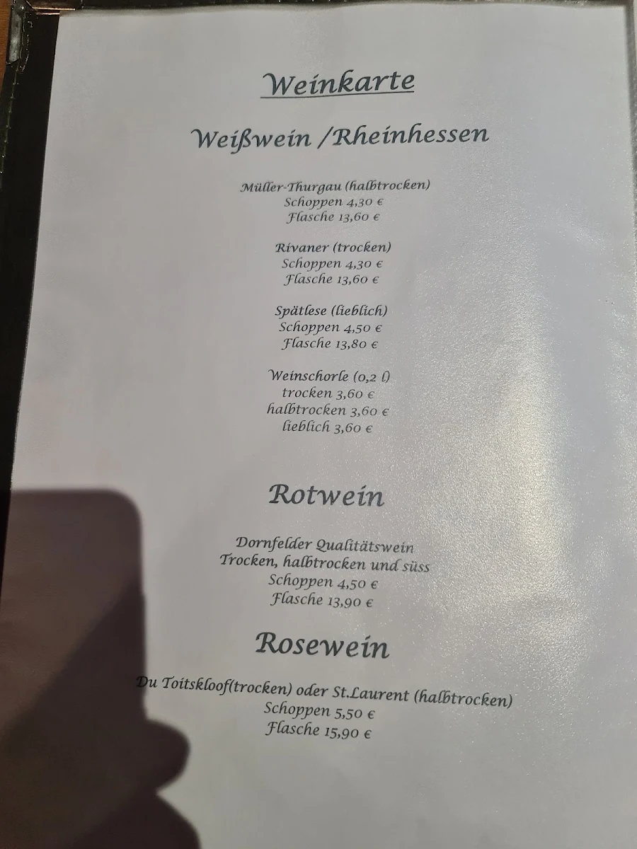 Speisekarte photo 3
