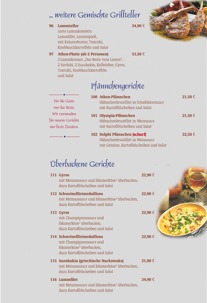 Speisekarte photo 6