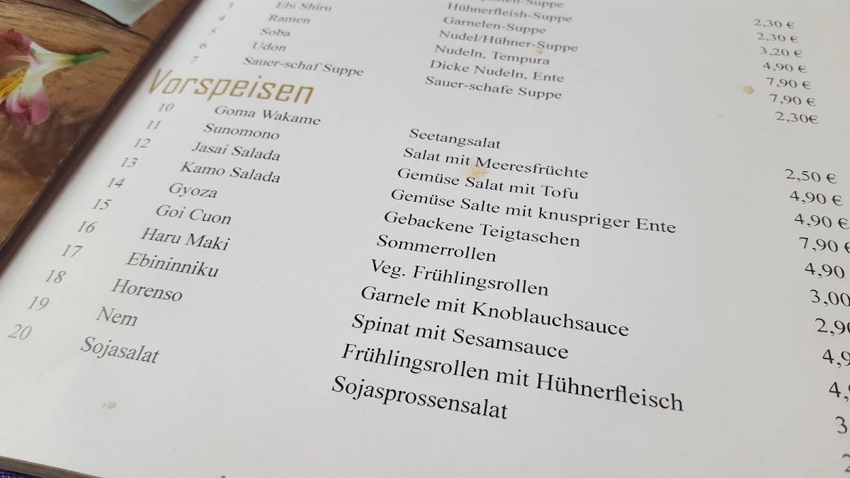 Speisekarte photo 6