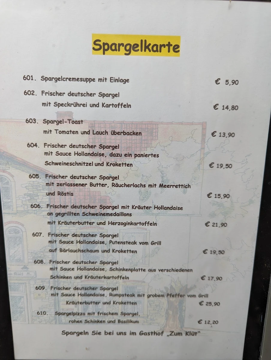 Speisekarte photo 2