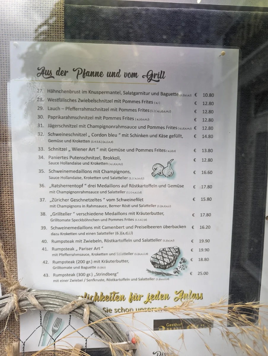 Speisekarte photo 3
