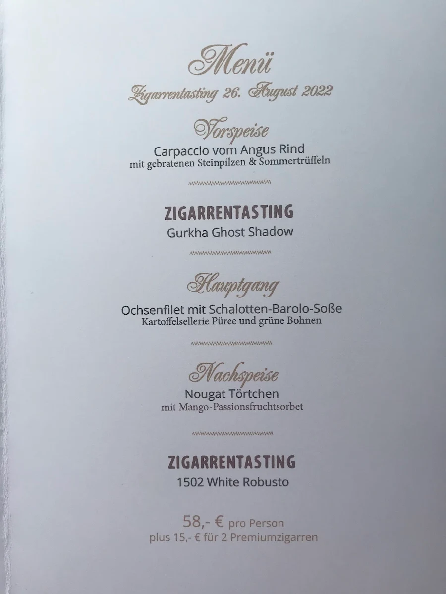 Speisekarte photo 1