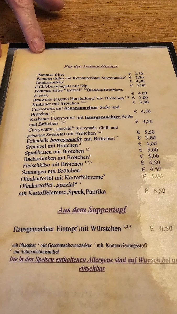 Speisekarte photo 10