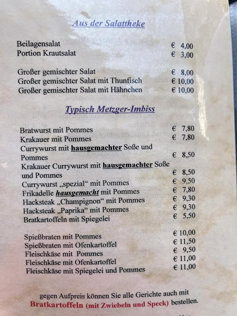 Speisekarte photo 3