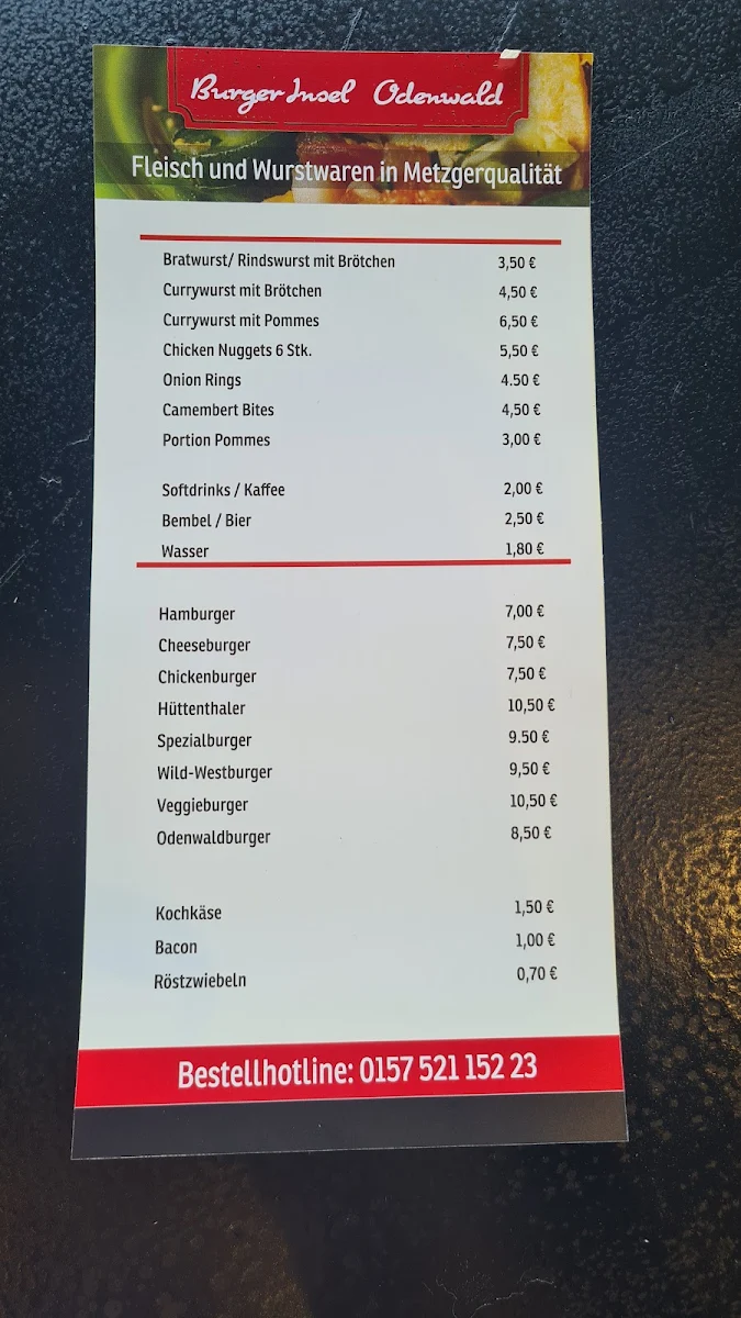 Speisekarte photo 2
