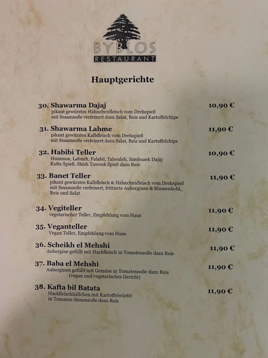 Speisekarte photo 8