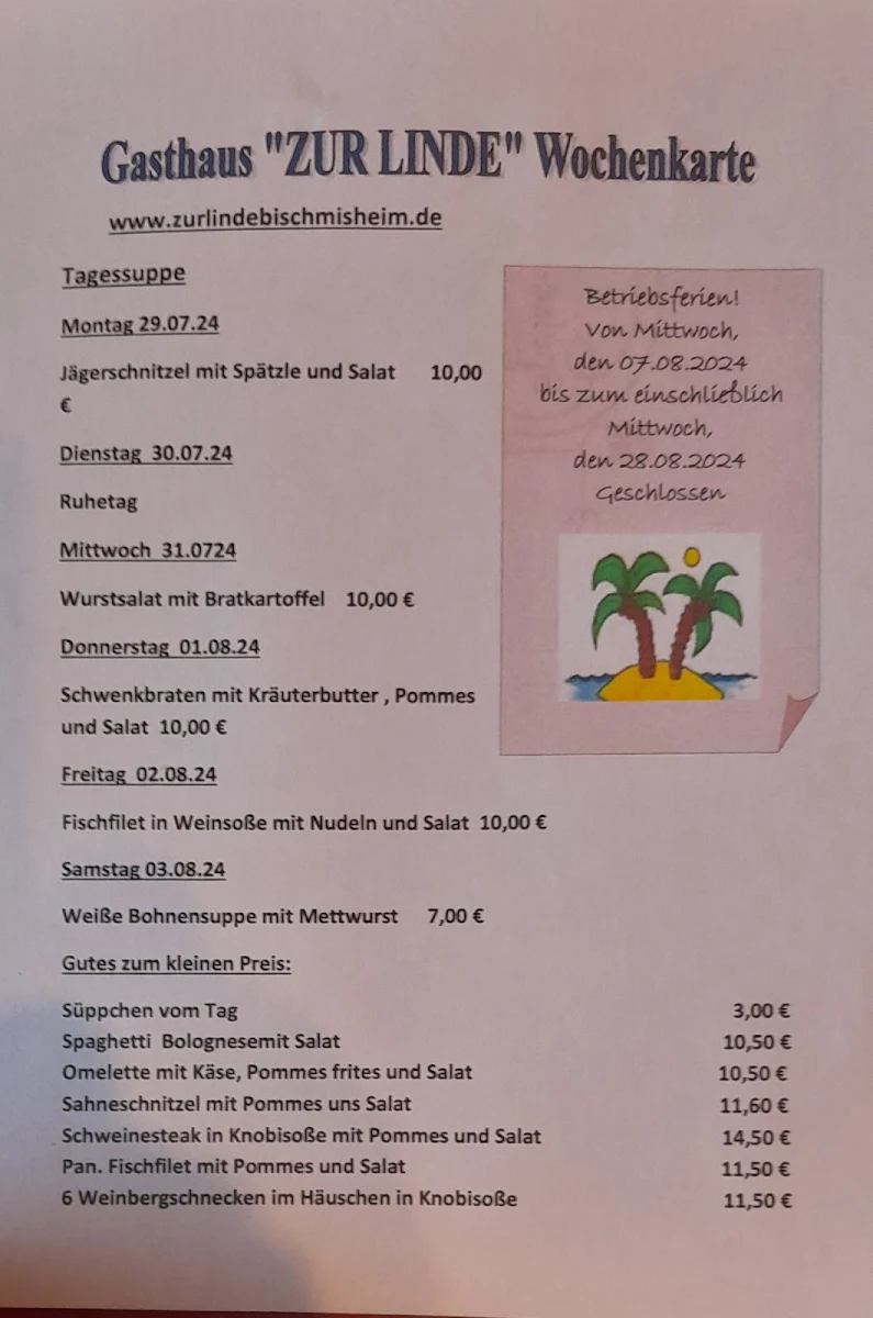 Speisekarte photo 1