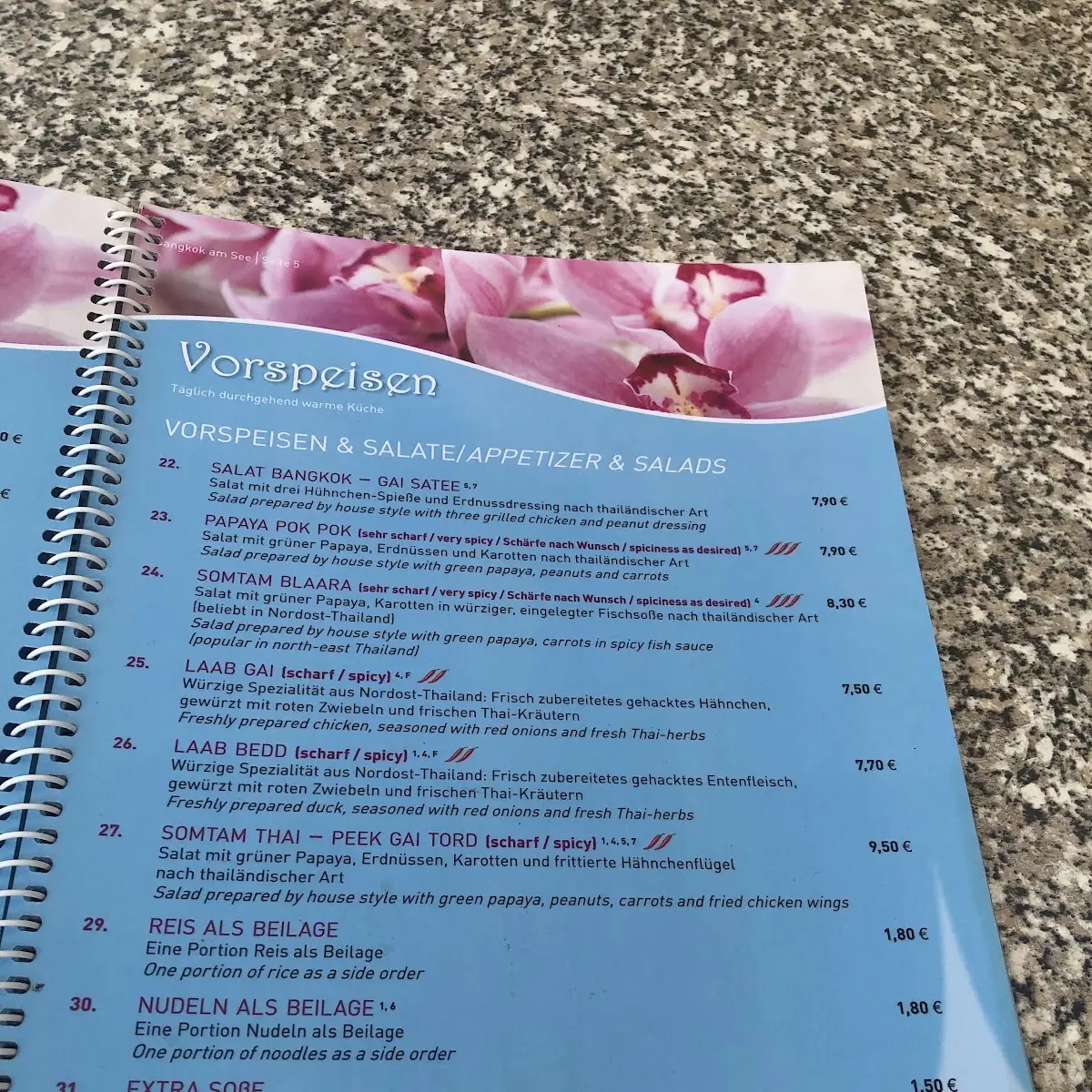 Speisekarte photo 2