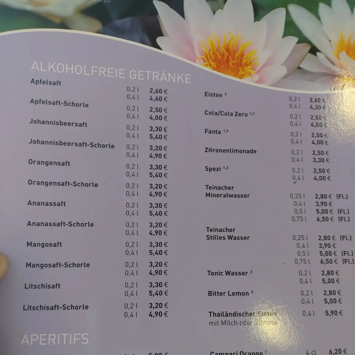 Speisekarte photo 6