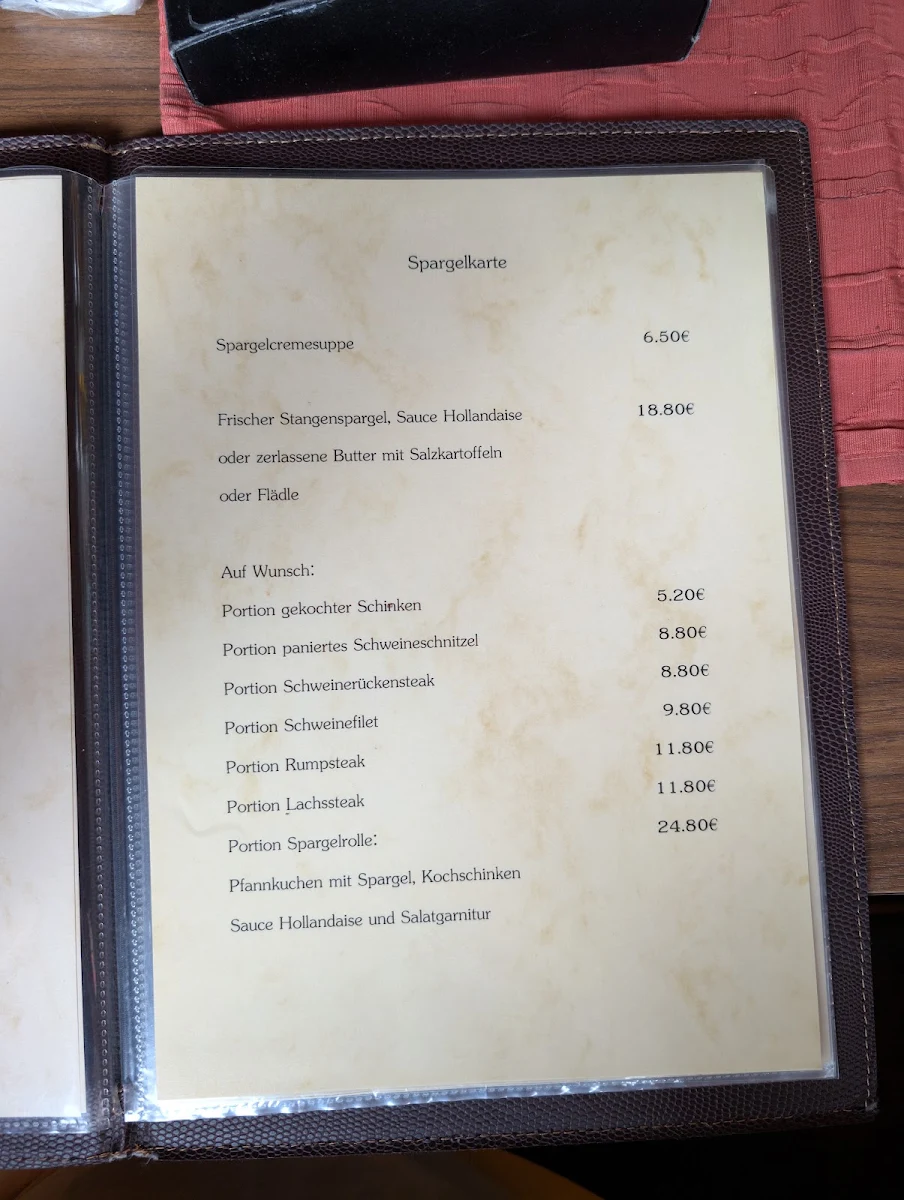 Speisekarte photo 3