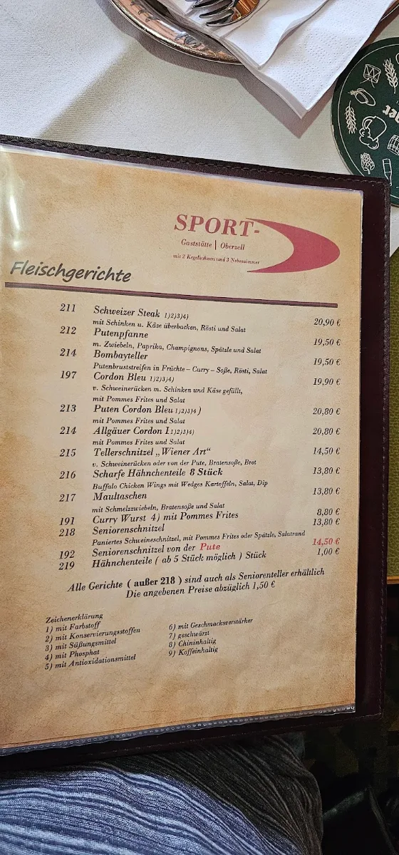 Speisekarte photo 2