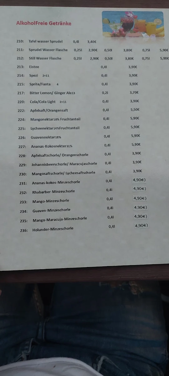 Speisekarte photo 5