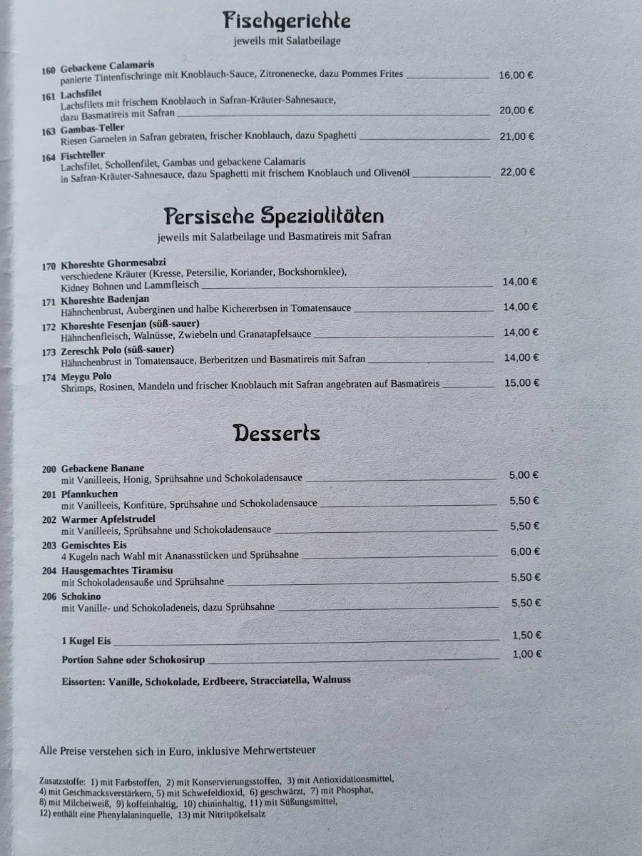 Speisekarte photo 1