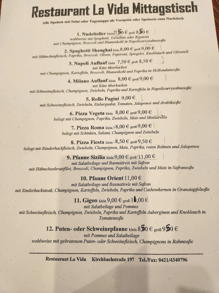 Speisekarte photo 2