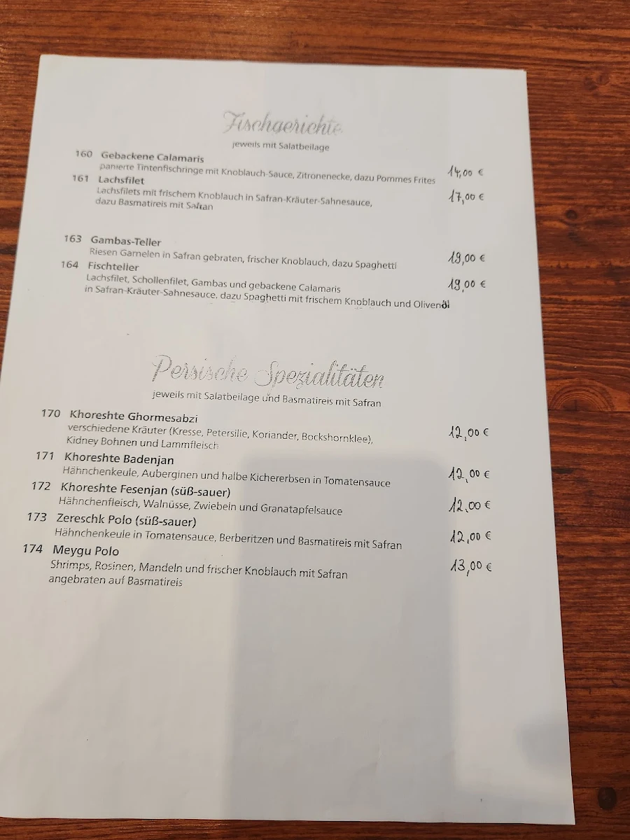 Speisekarte photo 5