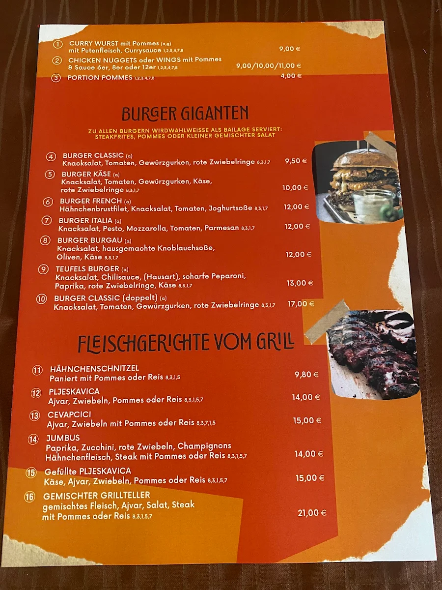 Speisekarte photo 2