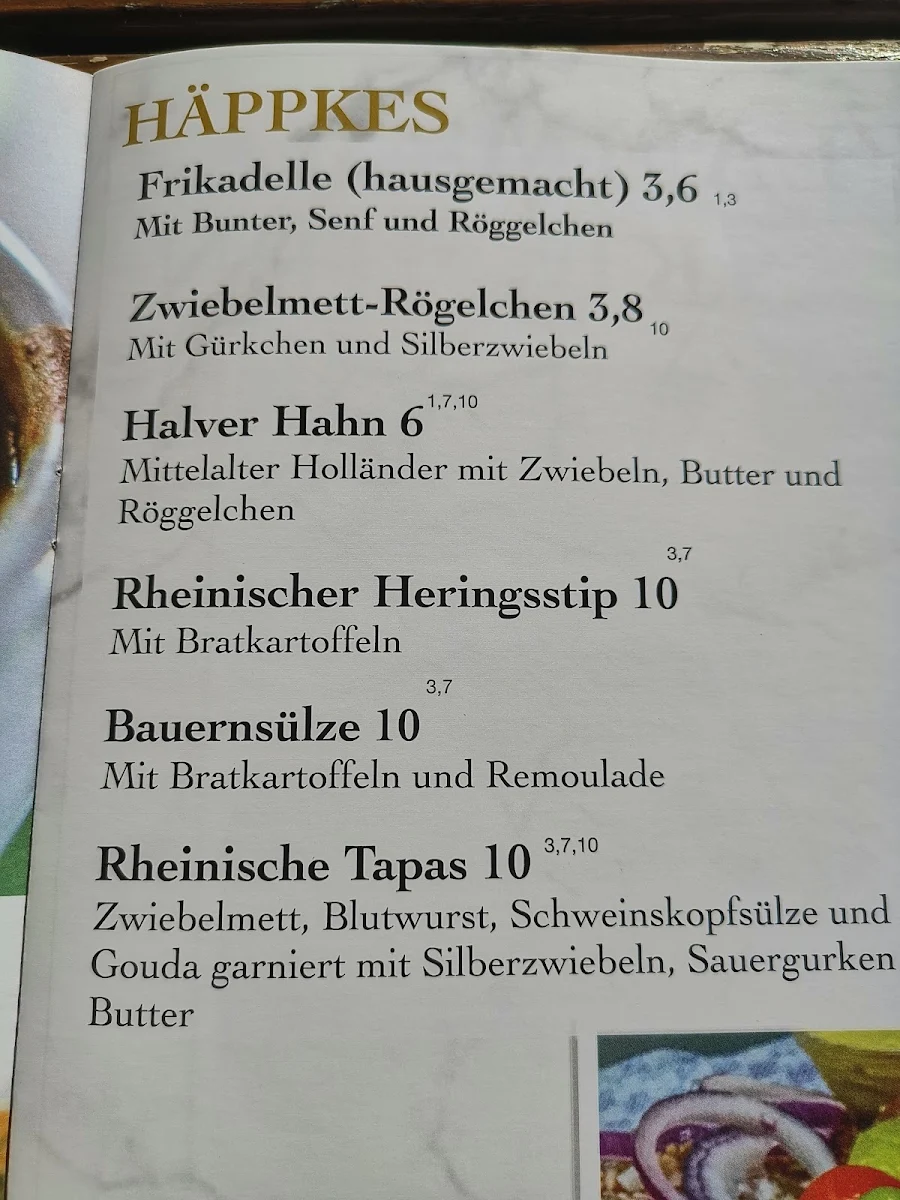 Speisekarte photo 1