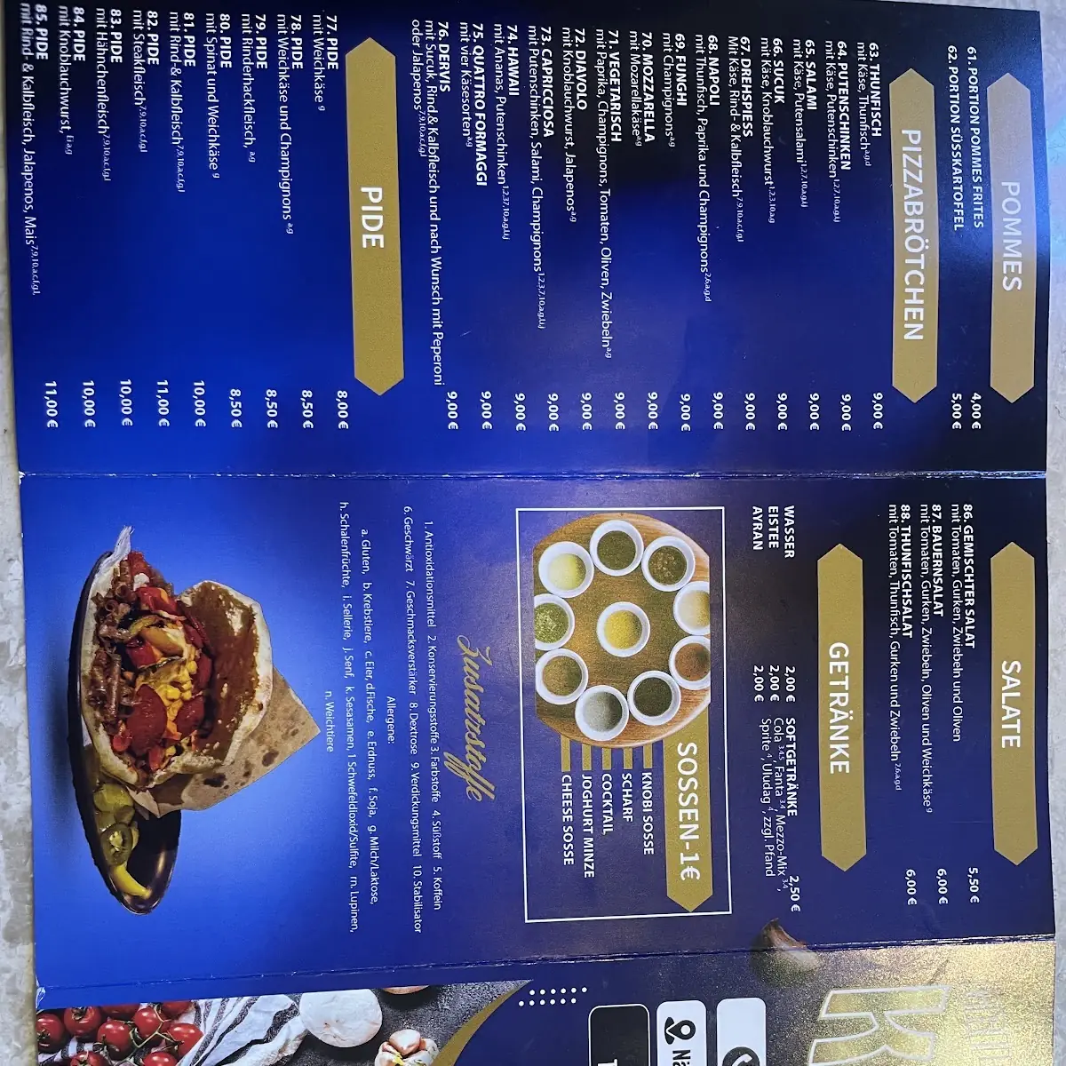 Speisekarte photo 2