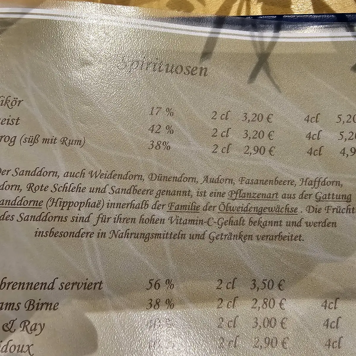 Speisekarte photo 10