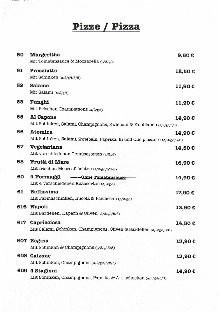 Speisekarte photo 1