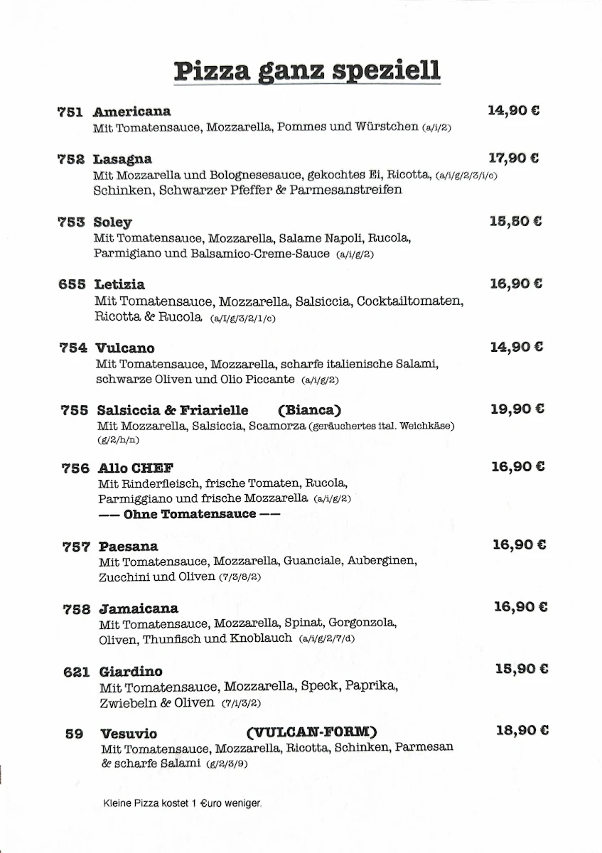 Speisekarte photo 5
