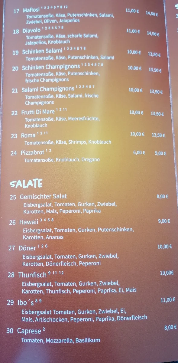 Speisekarte photo 8