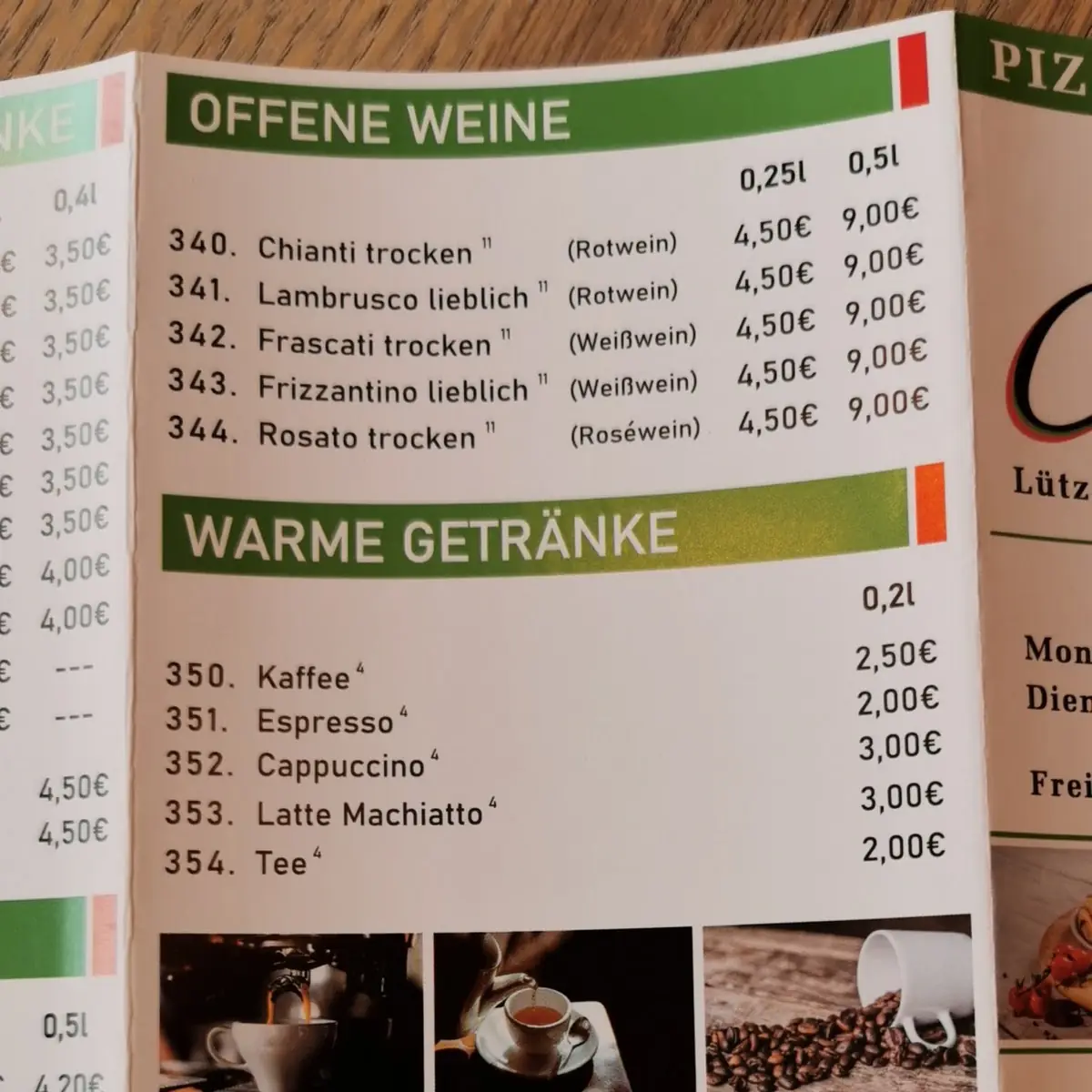 Speisekarte photo 7