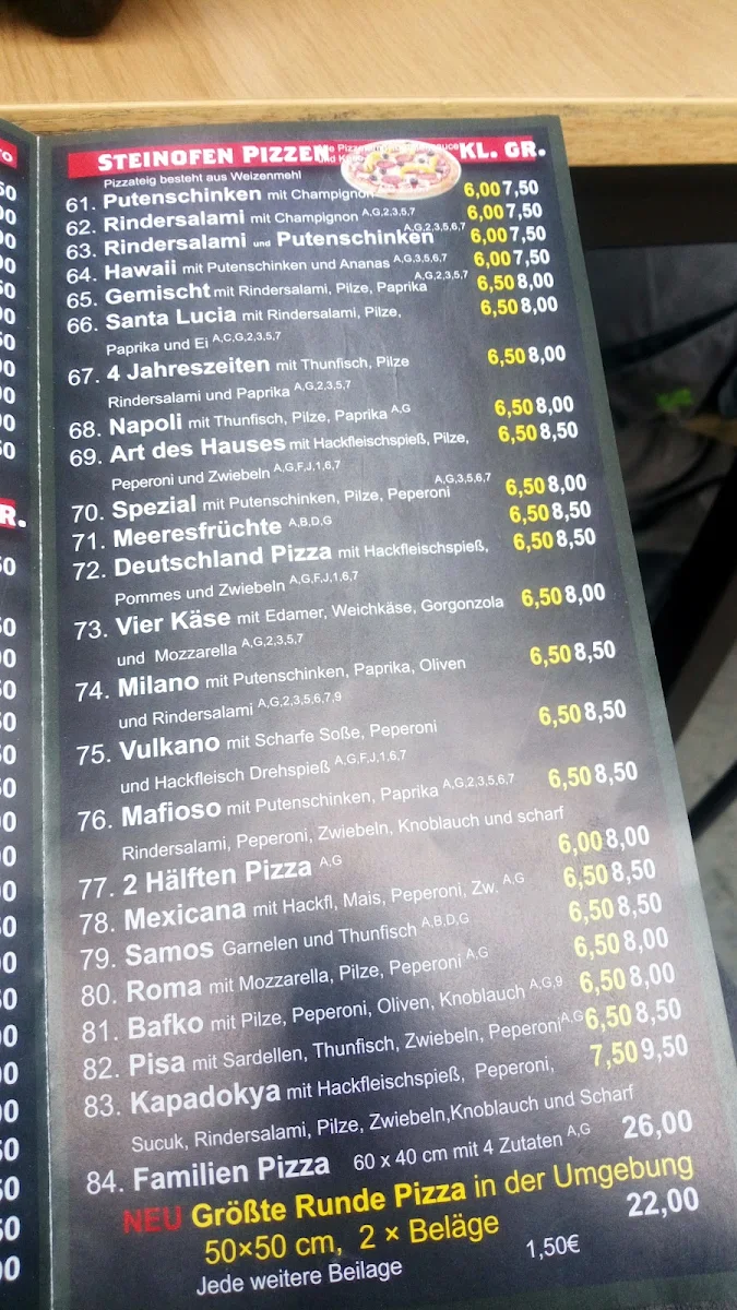 Speisekarte photo 1