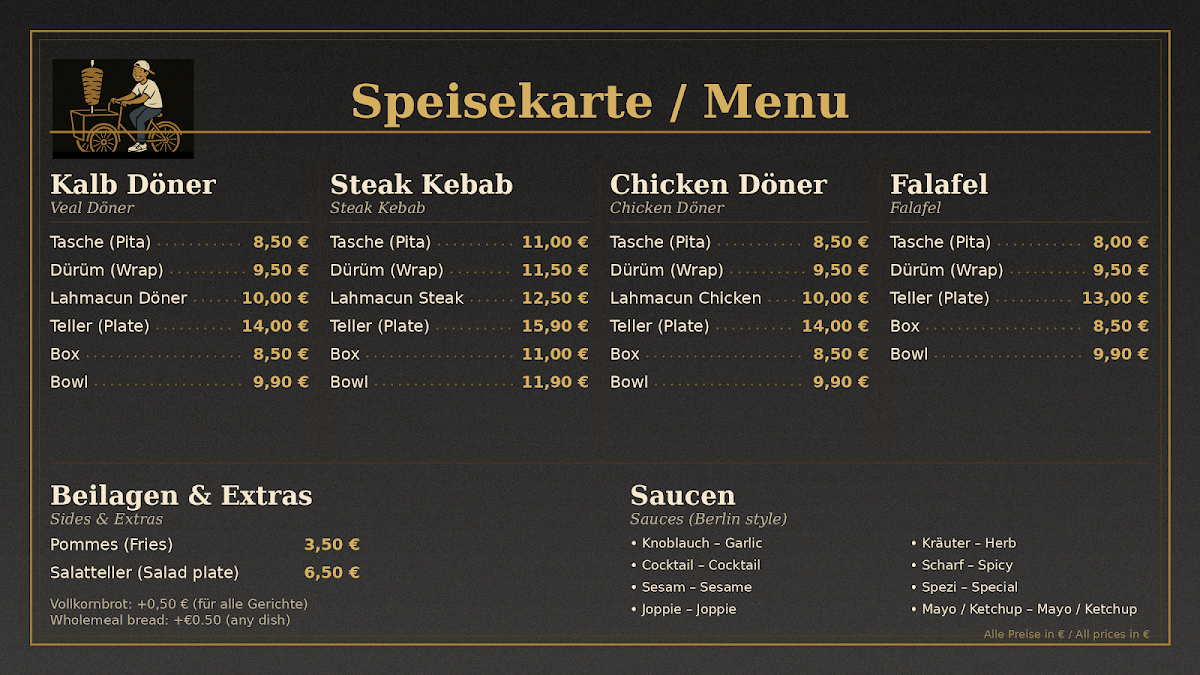 Speisekarte photo 1
