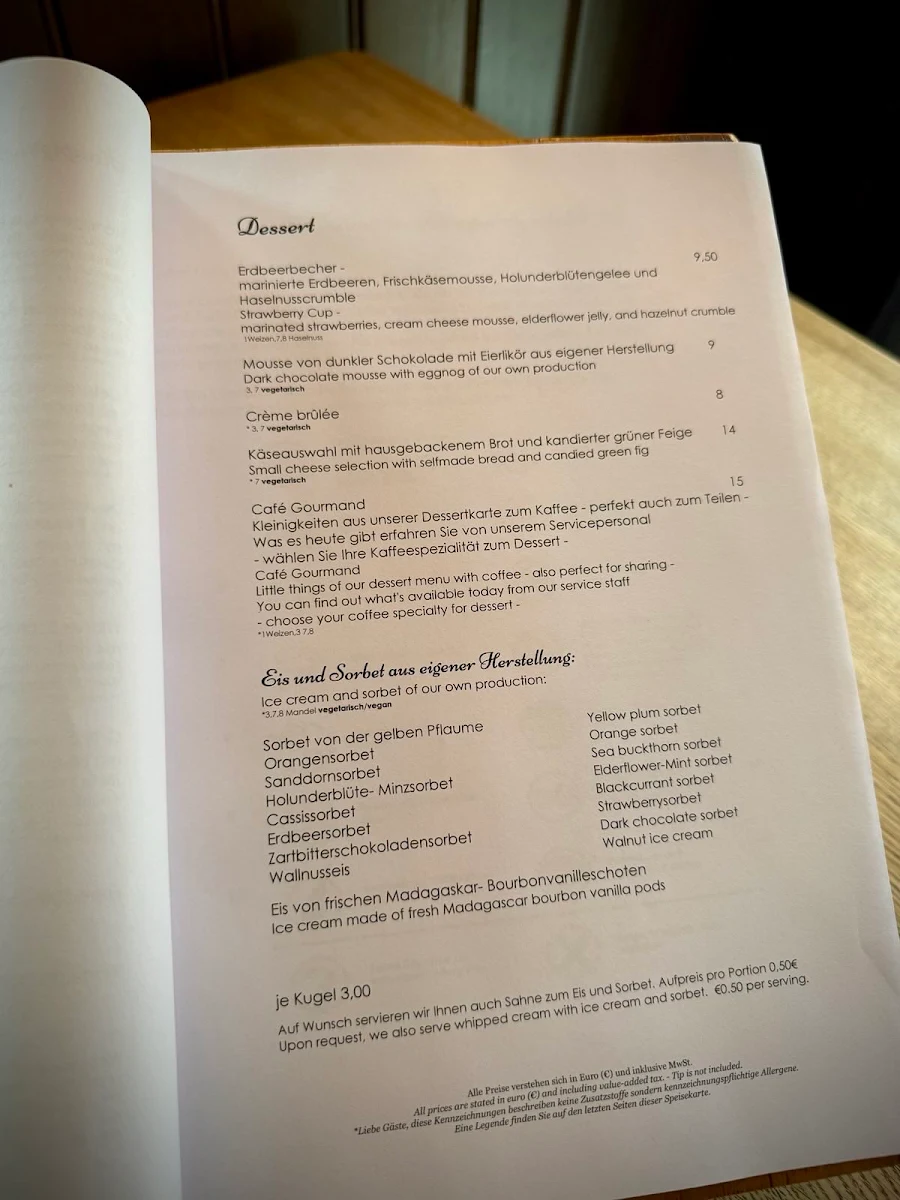 Speisekarte photo 1