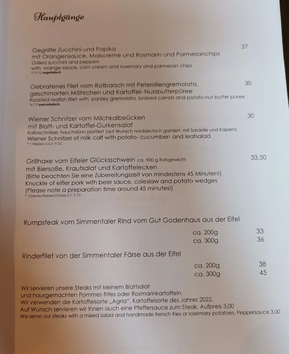 Speisekarte photo 4