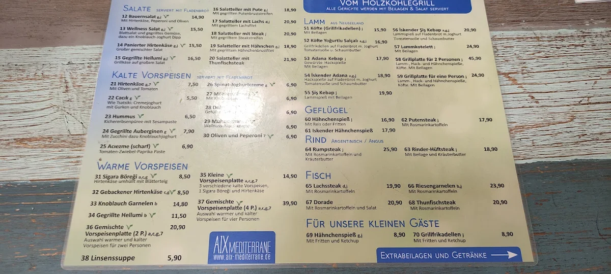 Speisekarte photo 9