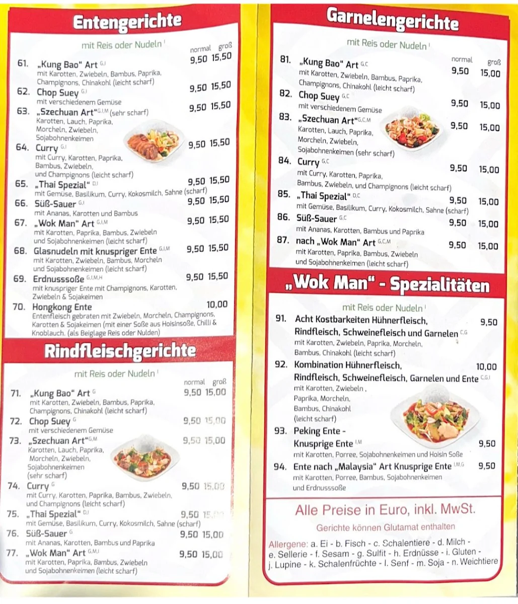 Speisekarte photo 2