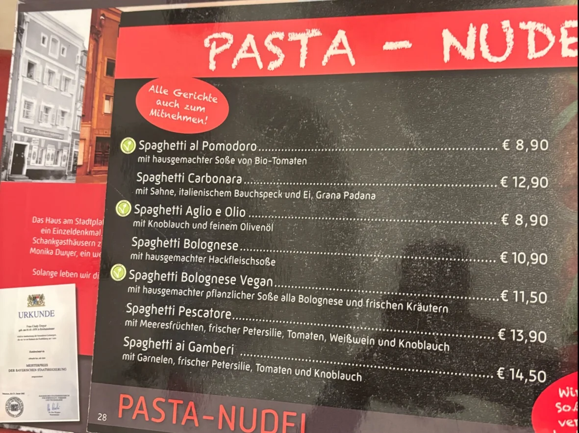 Speisekarte photo 6