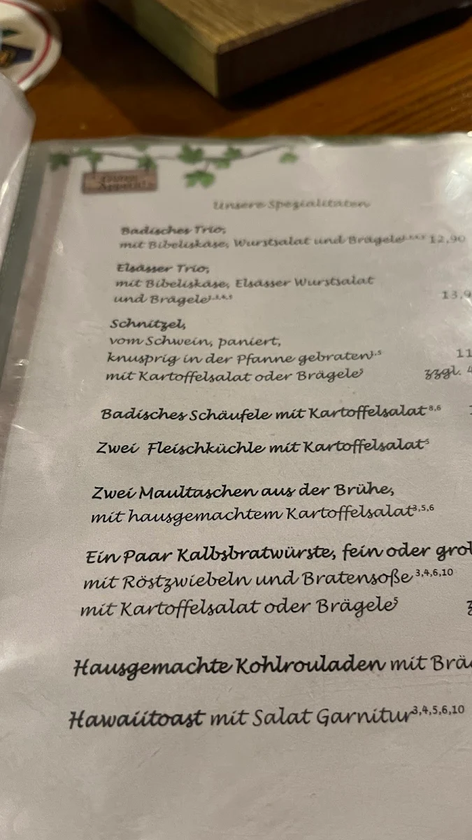 Speisekarte photo 8
