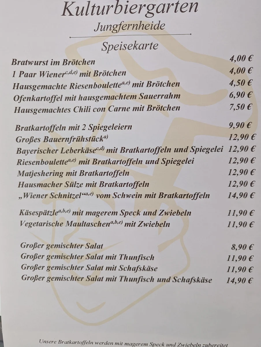 Speisekarte photo 2