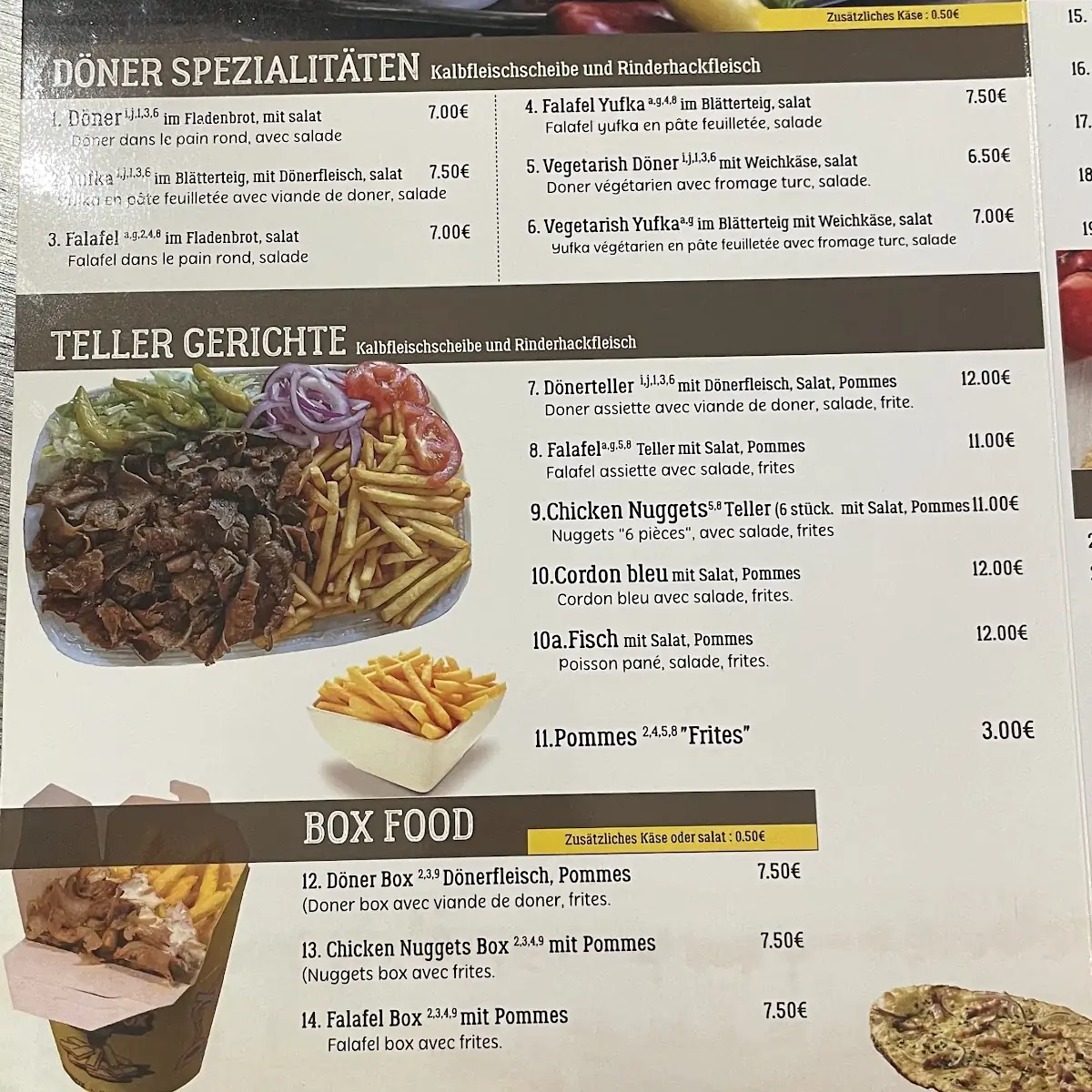 Speisekarte photo 3