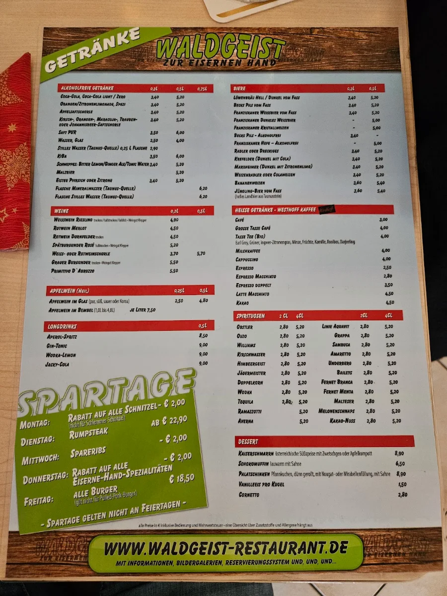 Speisekarte photo 9