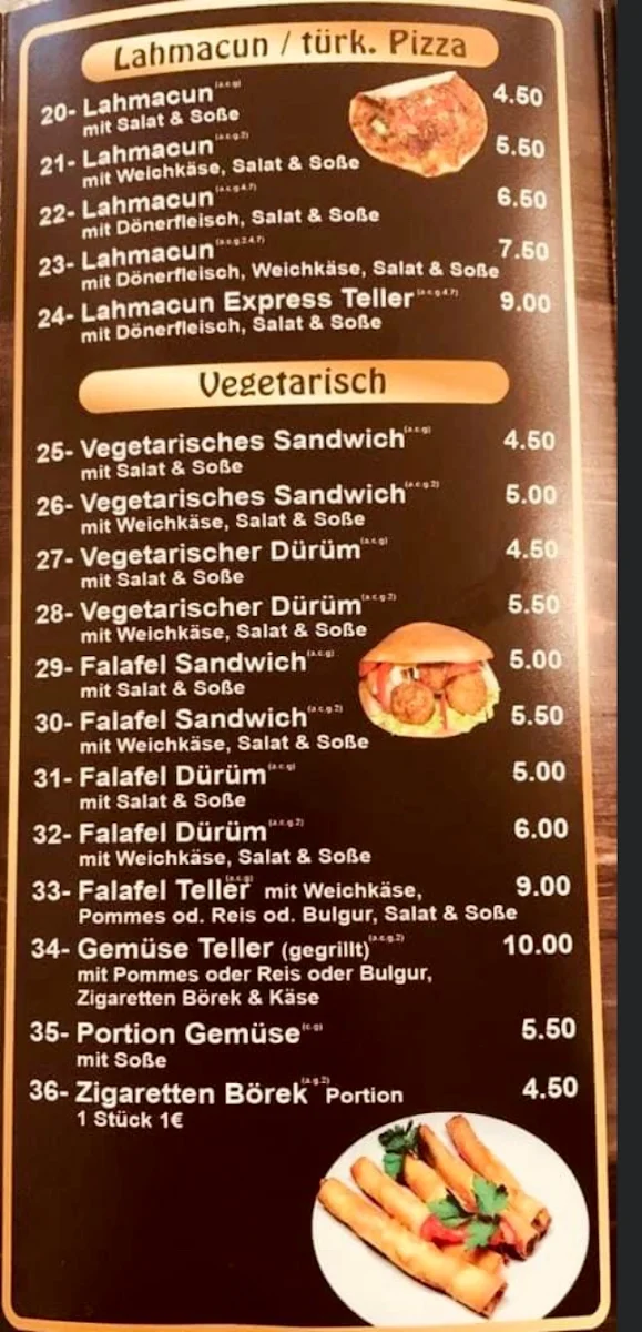 Speisekarte photo 9