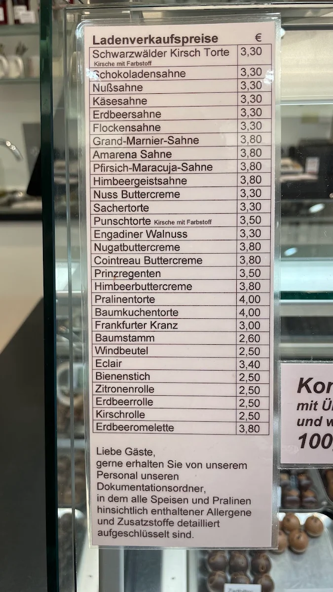 Speisekarte photo 3