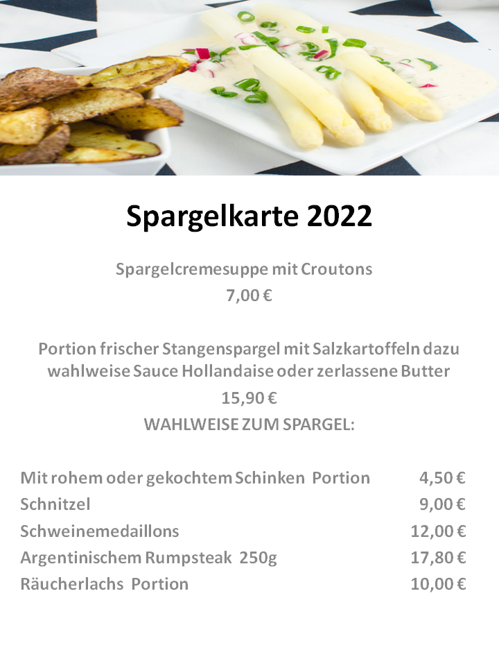 Speisekarte photo 1