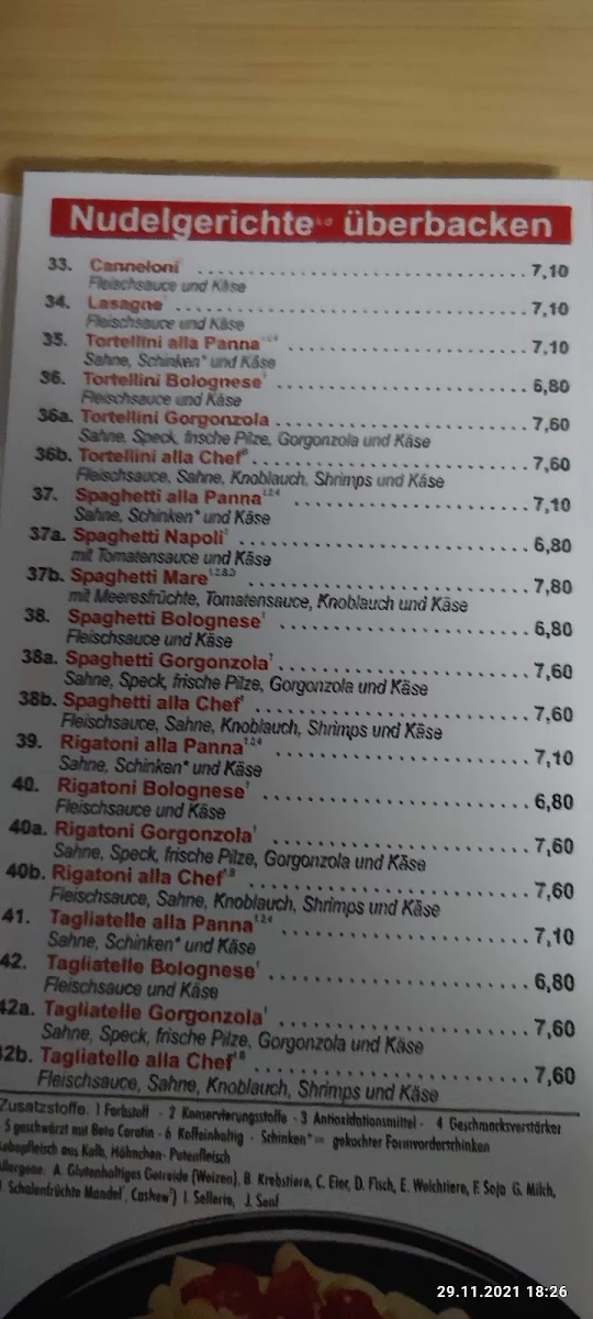Speisekarte photo 6