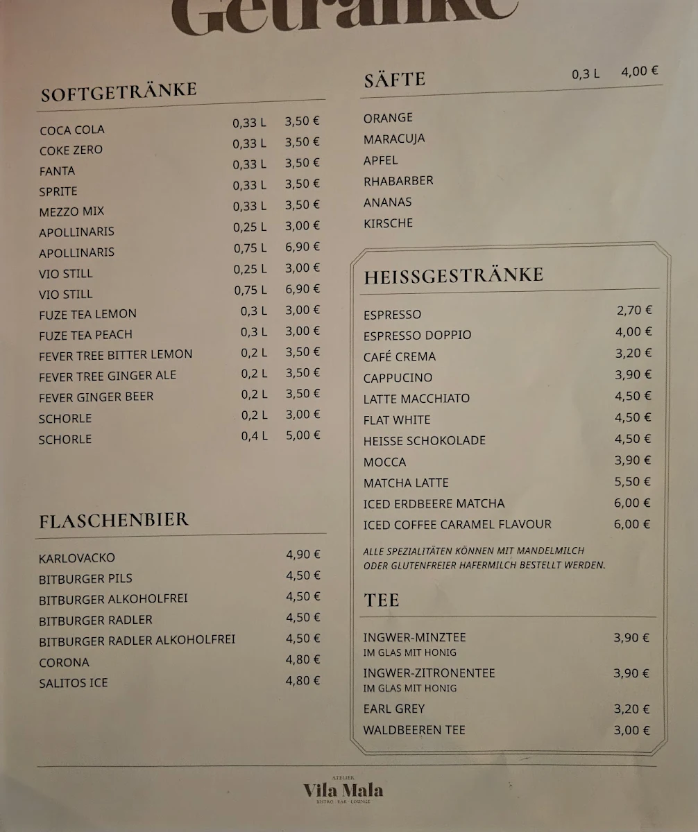 Speisekarte photo 1