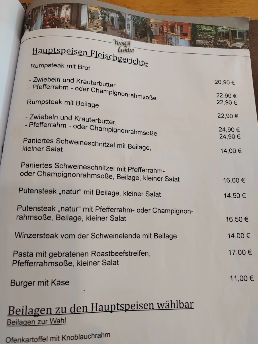 Speisekarte photo 2