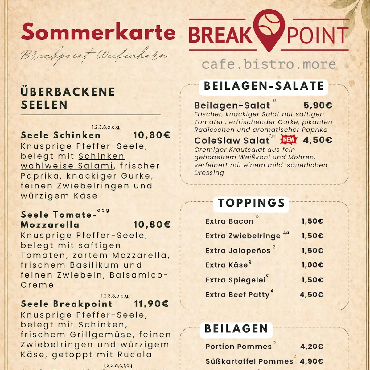 Speisekarte photo 3